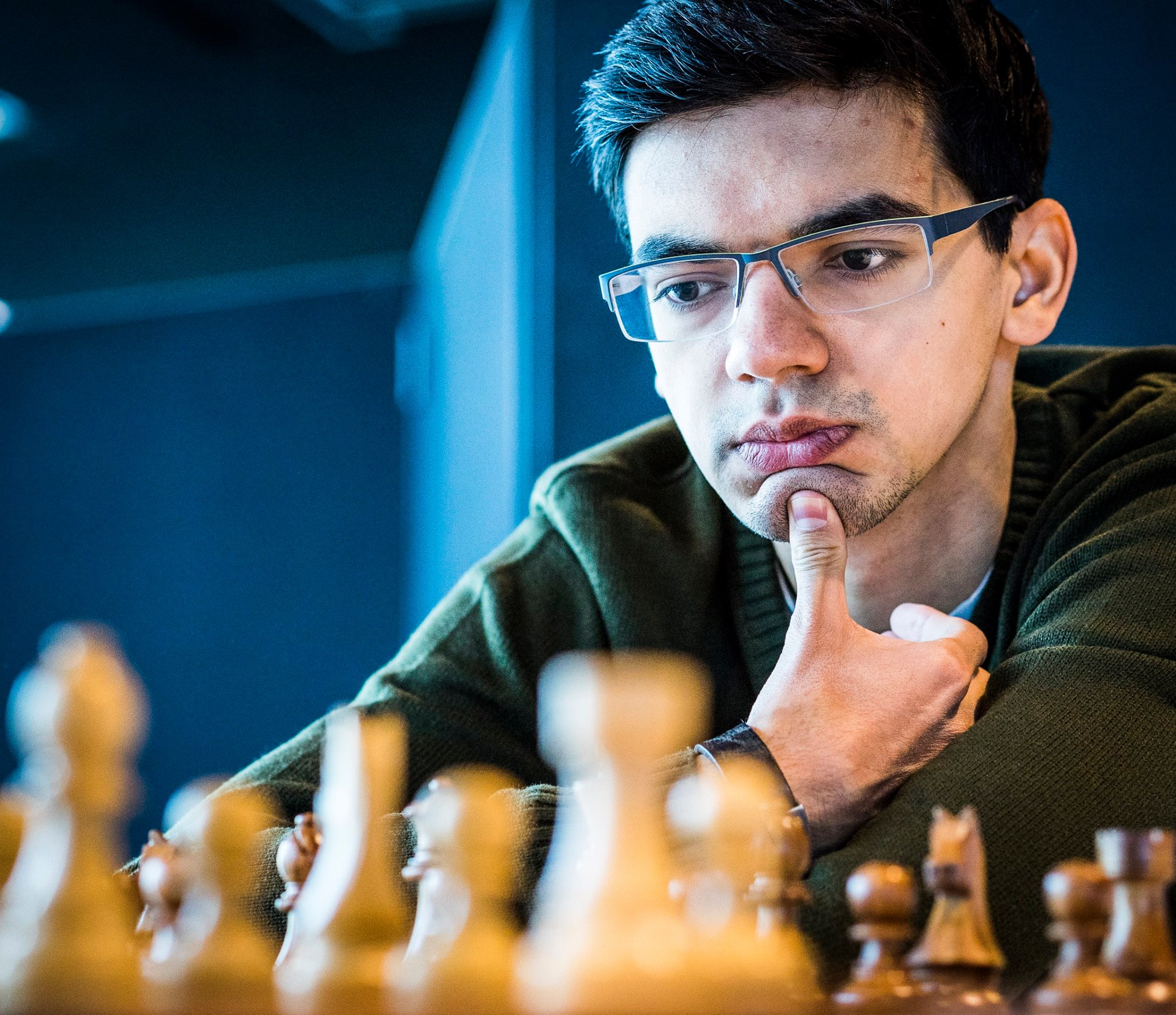 Anish Giri - Before. #beard #chess