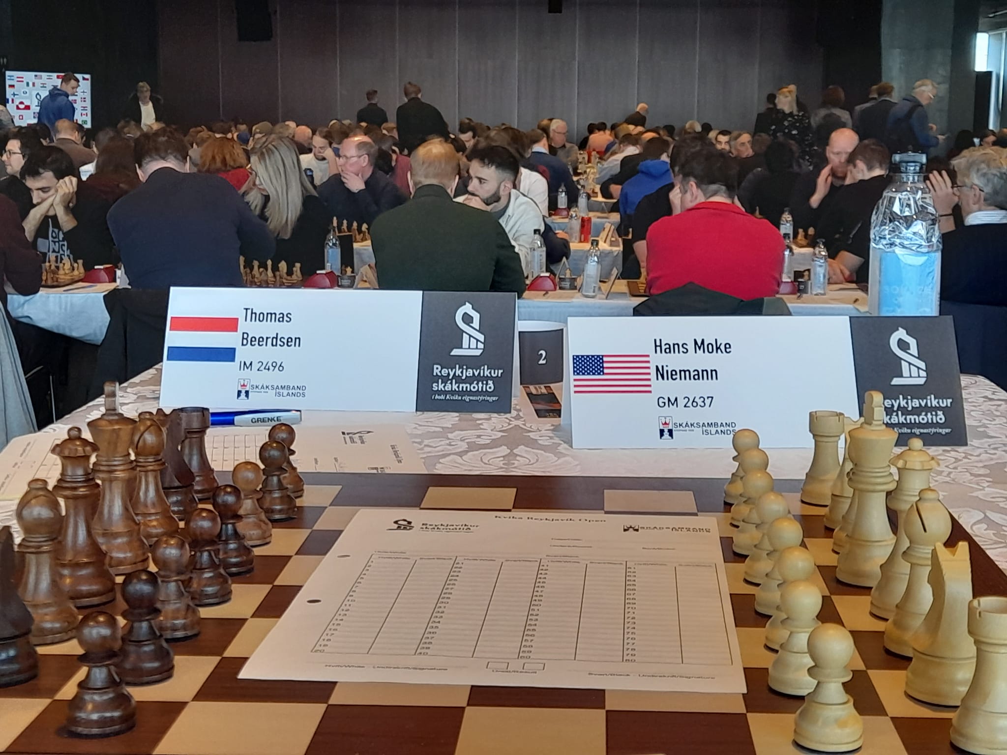 Reykjavik Open: Niemann and Jarmula on 3 out of 3